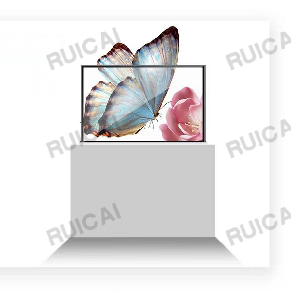 55 inch OLED  transparent  dis